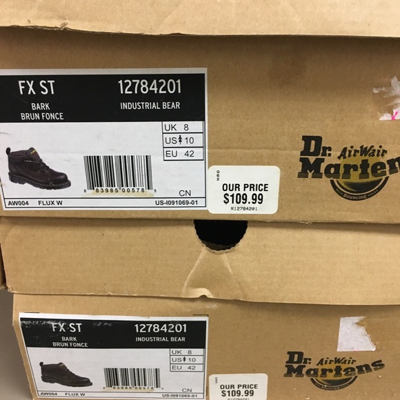 Dr. Martens women’s steel toe brown boots *SOLD - Picture 3 of 3